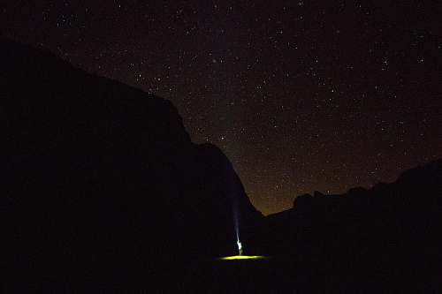 yosemite valley star constellation photography light